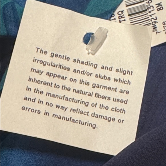 Rabbit Designs turquoise layered short sleeve rayon midi Dress vintage‎ Sz 8 new - Picture 9 of 10